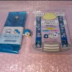 도라에몽 マルチケース マスク用ストラップ 피규어