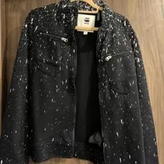 G-STAR RAW ジップアップパーカー スプラッター柄 Sのサムネイル