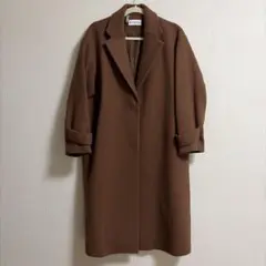 ロングコート テラコッタカラー5L❣️ | Mercari