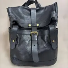 HERZ ヘルツ R-93-L レザーリュック Lサイズ ブラック 未使用品 - メルカリ