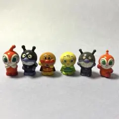 アンパンマン　ミニフィギュア　6体セット