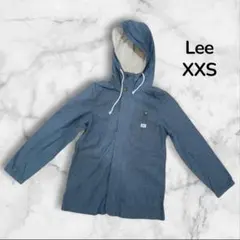【美品】 Lee 長袖 パーカー アウター XXS グレー J3のサムネイル