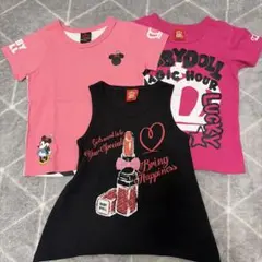 BABYDOLL Tシャツ タンクトップ　3枚セット 110