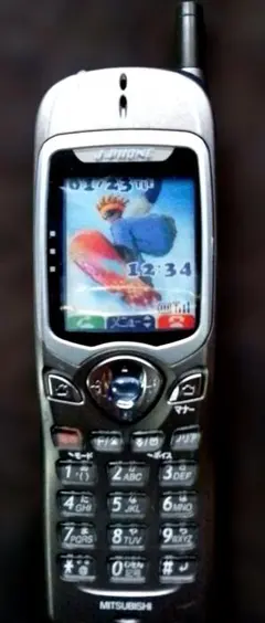 Ji-Phone J-D04 メタルシルバー モックアップ 店頭展示品のサムネイル