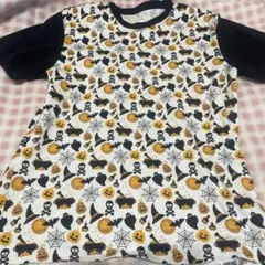 ハロウィンモチーフ Tシャツ Mサイズ