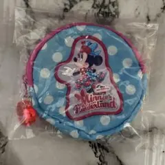 ディズニー ミニーのファンダーランド ミニパル カプセルトイ ポーチ 水色③