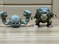 モンコレ 初期 イシツブテ ゴローニャ フィギュア 2体セット 絶版