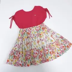 ケイトスペード　ラブリーガーデンドッキングワンピース　半袖　110半袖ワンピース