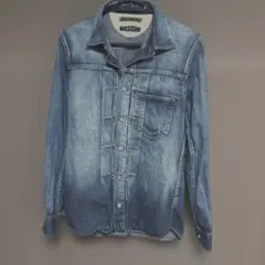 Johnbull デニム長袖シャツ