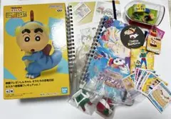 映画クレヨンしんちゃん オラたちの恐竜日記 フィギュア他セット グッズ