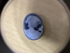 Stone cameo 1pcs size 1cm X 1.5cm 1800¥