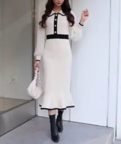 miia ニットワンピ