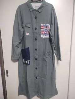 LIME.INC TUNAGI ロングシャツワンピース