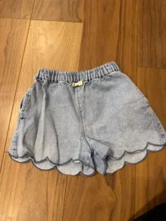 プティマイン　デニム　ショートパンツ　90