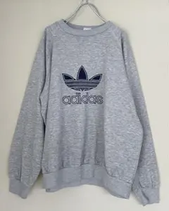 希少 刺繍ロゴ　スウェットレーナー size M〜L相当のサムネイル