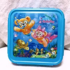 香港ディズニー ダッフィー シェリーメイ  お弁当箱 タッパー