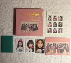 TWICE Merry&Happy アルバム ピンク トレカ・特典付き