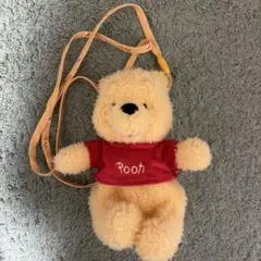 値下げ　ディズニーランド　くまのプーさん ぬいぐるみショルダー
