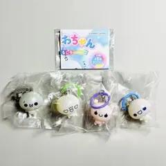 ぷくぷくあわわちゃん　ころんとクリアめじるしチャーム　4種セット