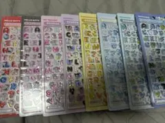 ★正規品★ボンボンドロップシール サンリオmoji 全8種 コンプリートセット