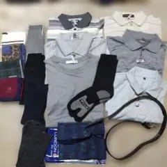 メンズポロシャツ６枚、ソックス、ベルト等まとめ売り