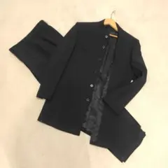 美品　マオカラー　ANAYI セットアップスーツ　M 濃紺