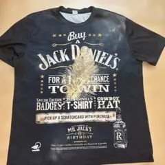 JACK DANIEL'S 印刷Tシャツ ブラック　L