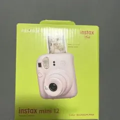 富士フイルム instaxmini12 チェキ インスタントカメラ