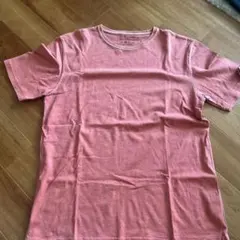 23区HOMME 半袖 メンズ Tシャツ ピンク オーバーダイ コットン