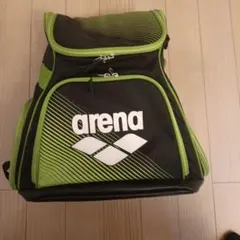 arena アリーナ バックパック ブラック グリーンのサムネイル