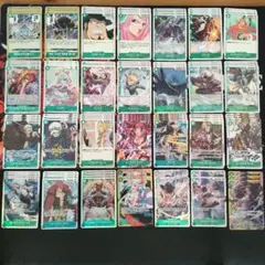 ワンピースカード　緑デッキ　ボニー　超新星　ドンキホーテ　大量　まとめ　105枚