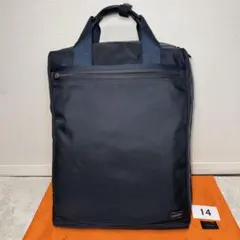 14 美品　ポーター　ステージ　リュック　バックパック　ネイビーのサムネイル