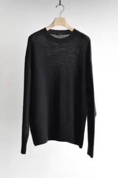 COMOLI 25AW カシミヤ製品染 クルーネックニット コモリのサムネイル