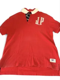 ＪPRESS ポロシャツ 赤　L Lサイズのサムネイル