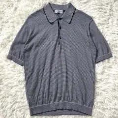 JOHN SMEDLEY ポロシャツ シーアイランドコットン 紺色 S - メルカリ