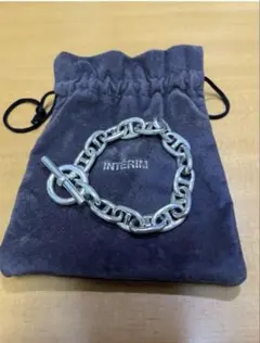 INTERIM TAXCO SILVER ANCHOR BRACELET