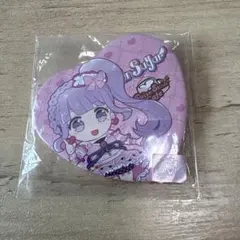 Lafary プリパラ 真中らぁら 缶バッジ ハート - メルカリ