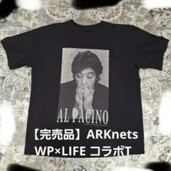 完売品 ARKnets WP×LIFE コラボTシャツ アル・パチーノ XL 黒