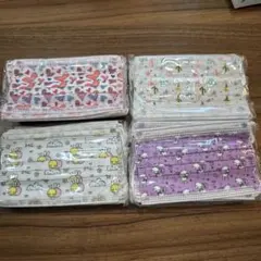 子供用不織布マスク 4パックセット40枚①