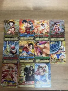 ミラクルバトルカードダス ワンピース ルフィ ゾロ ロー プロモ3種 各