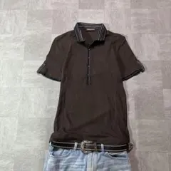 NICOLE KeyneckRib Polo y2k grunge お兄系のサムネイル