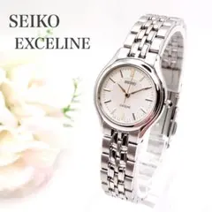 新品電池 稼働 箱付 SEIKO セイコー4J41-0030 エクセリーヌ