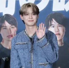 【ALUDE SELECT】blue luxury tweed jacket