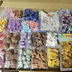 デコパーツ ストーン 封入パーツ まとめ売り セット 大量 ハンドメイド 資材