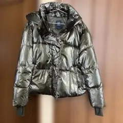 ギャップ極美品ダークオリーブメタリックジャケットL