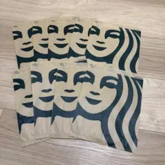 スターバックス ペーパーミニバッグ 9枚セット