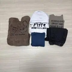 キッズ服 トップス ボトムス 5点セット まとめ売り