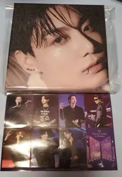 BTS 映画入場特典　ステッカー　ジョングク　非公式　フォトキャンバス