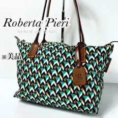 美品☆Roberta Pieri トートバッグ ハンドバッグ タタミ A4