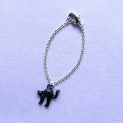 BTSマテルドール用　チャームネックレス［アングリーキャット］